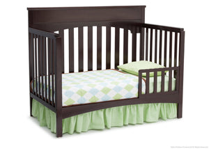 Delta Children Dark Chocolate (207) Bennington Lifestyle 4-in-1 Crib, Toddler Bed Conversion b3b 9