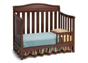 Delta Children Espresso Truffle (208) Summit 4-in-1 Crib, Toddler Bed Conversion a4a 3