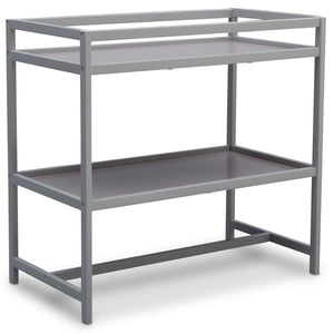 Delta Children Grey (026) Harbor Changing Table, Side View a2a 0