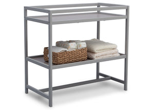 Delta Children Grey (026) Harbor Changing Table, Side View with Props a4a 3