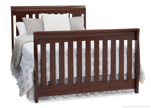 Delta Children Chocolate (204) Clermont 4-in-1 Crib, Full-Size Bed Conversion b5b 12
