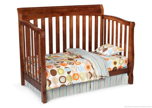 Delta Childrens Spiced Cinnamon (209) Eclipse 4-in-1 Toddler Bed Conversion b2b 1