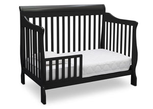 Delta Children Black (001)  Canton 4-in-1 Crib, Toddler Bed Conversion a4a 50