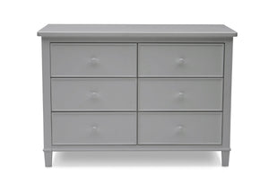 DCB: Delta Children Grey (026) Haven 6 Drawer Dresser, Front Silo View 8