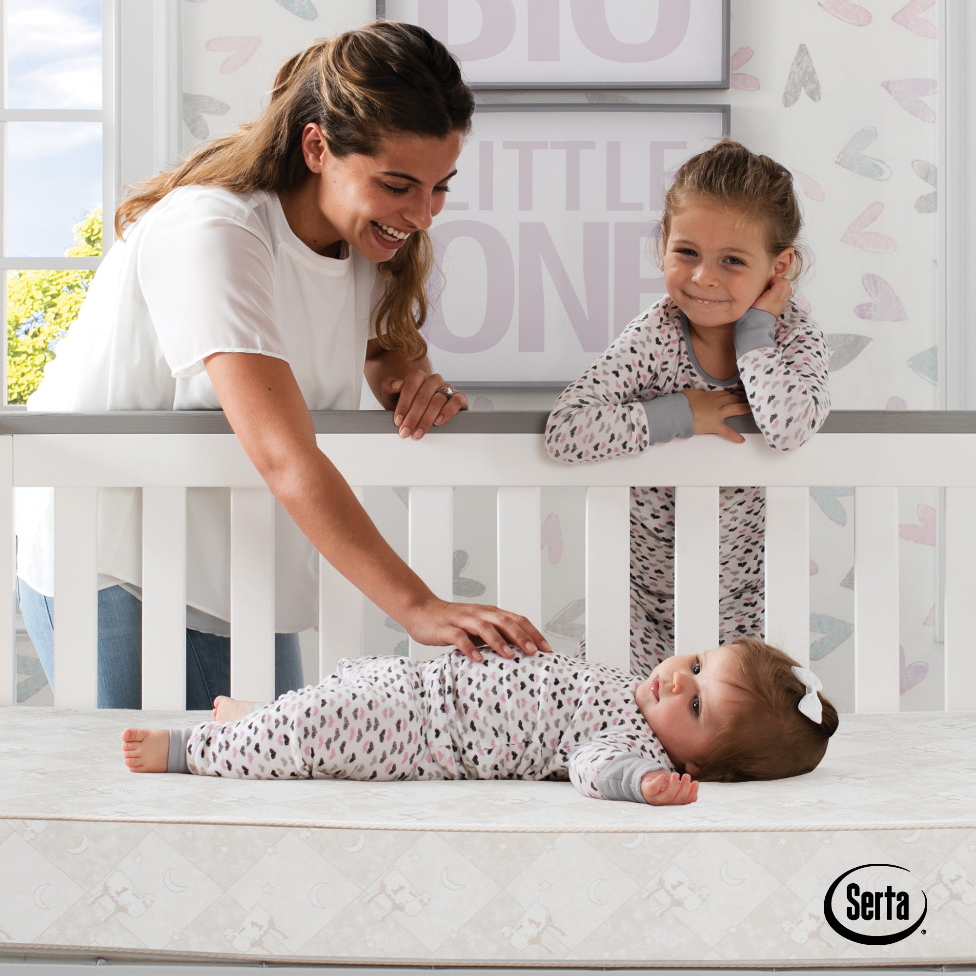 Serta Tranquility™ Eco Firm Crib Toddler Mattress Delta Children