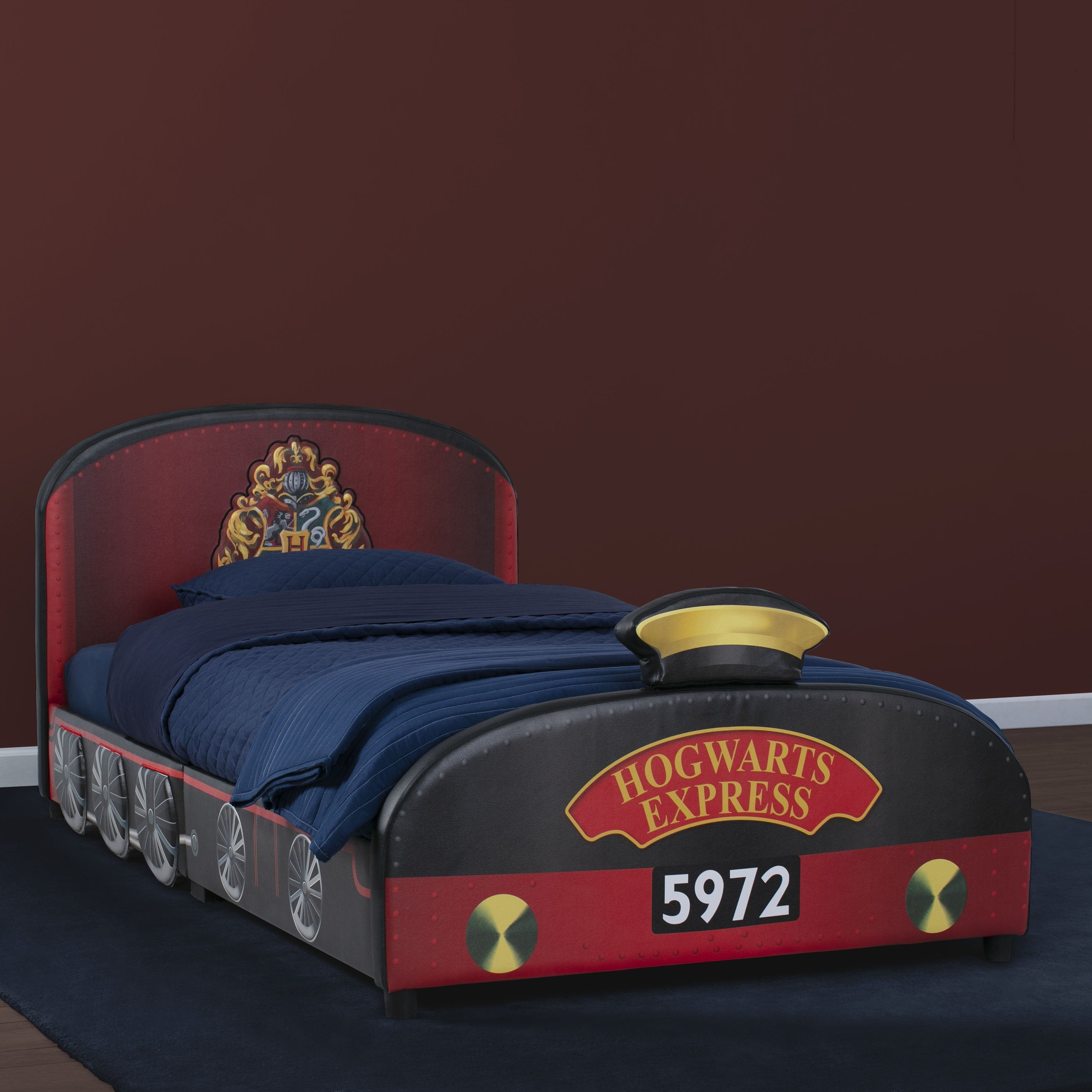 Harry Potter Hogwarts Express Upholstered Twin Bed - Delta Children