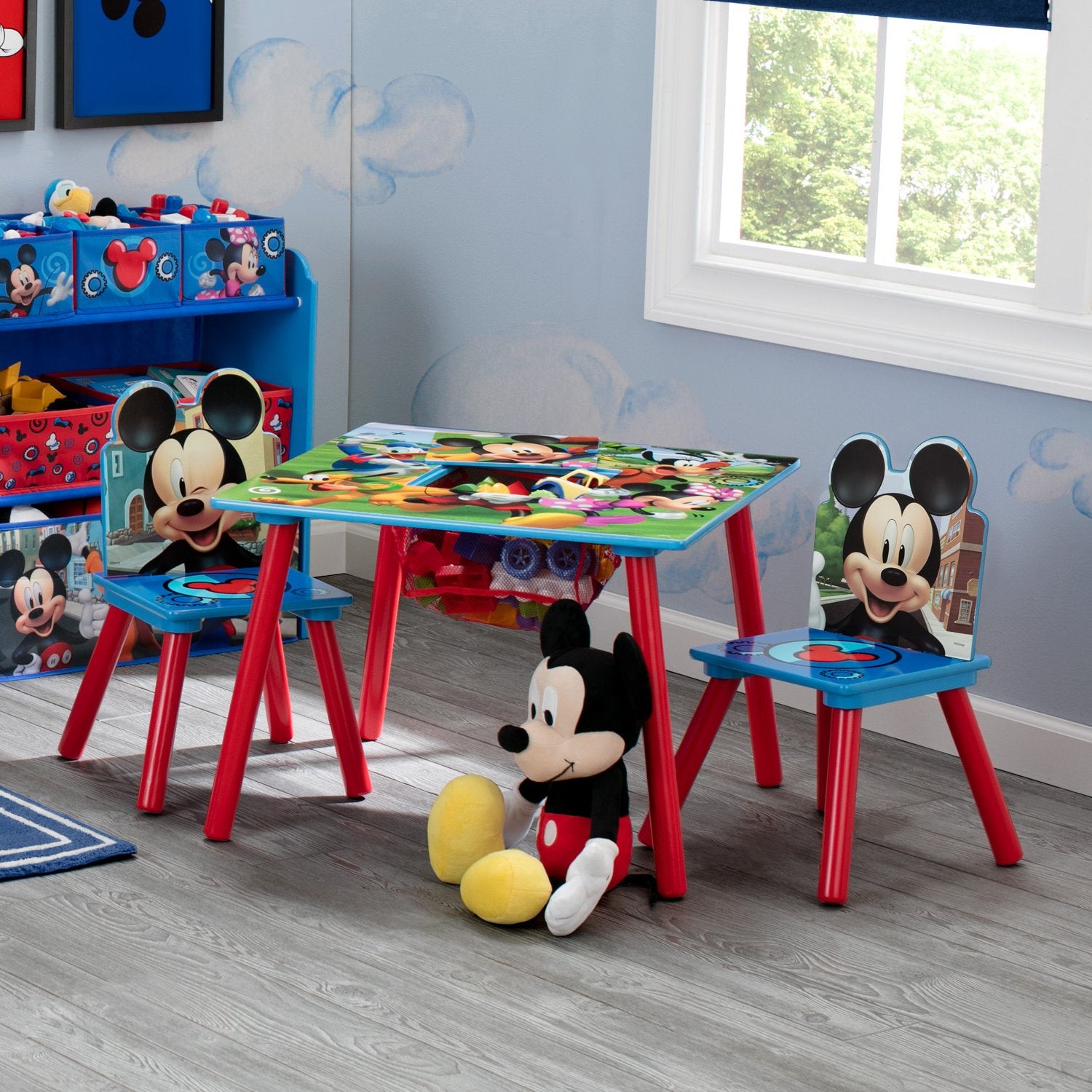 Padded Chair Mickey Mouse Activity Table And Chair Set Toddler