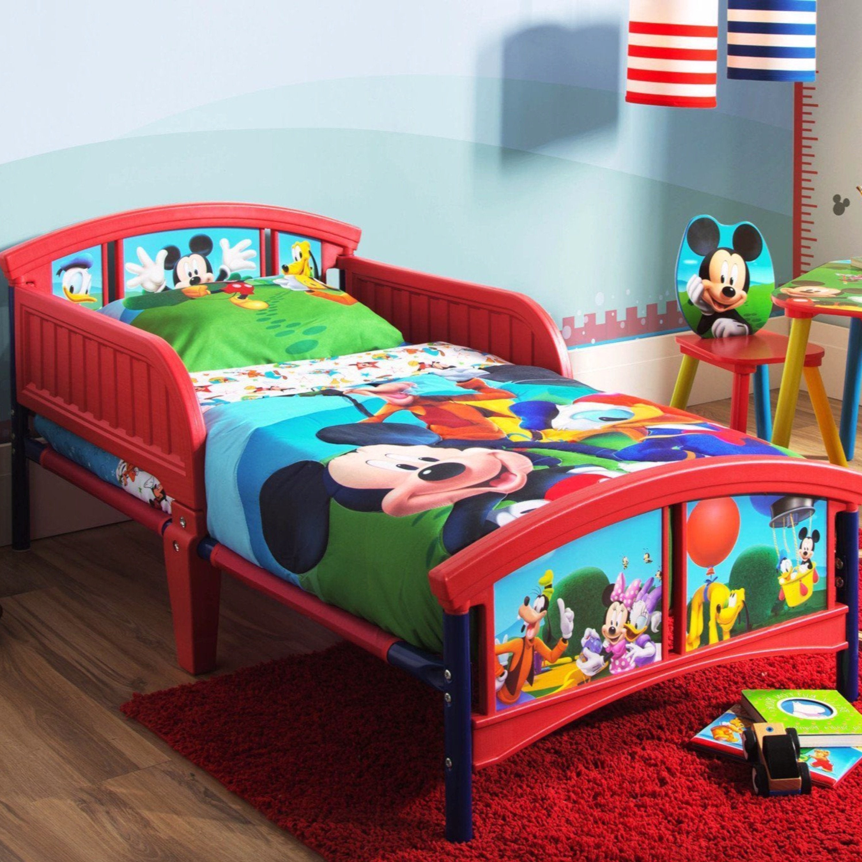 Mickey mouse sales kids bed