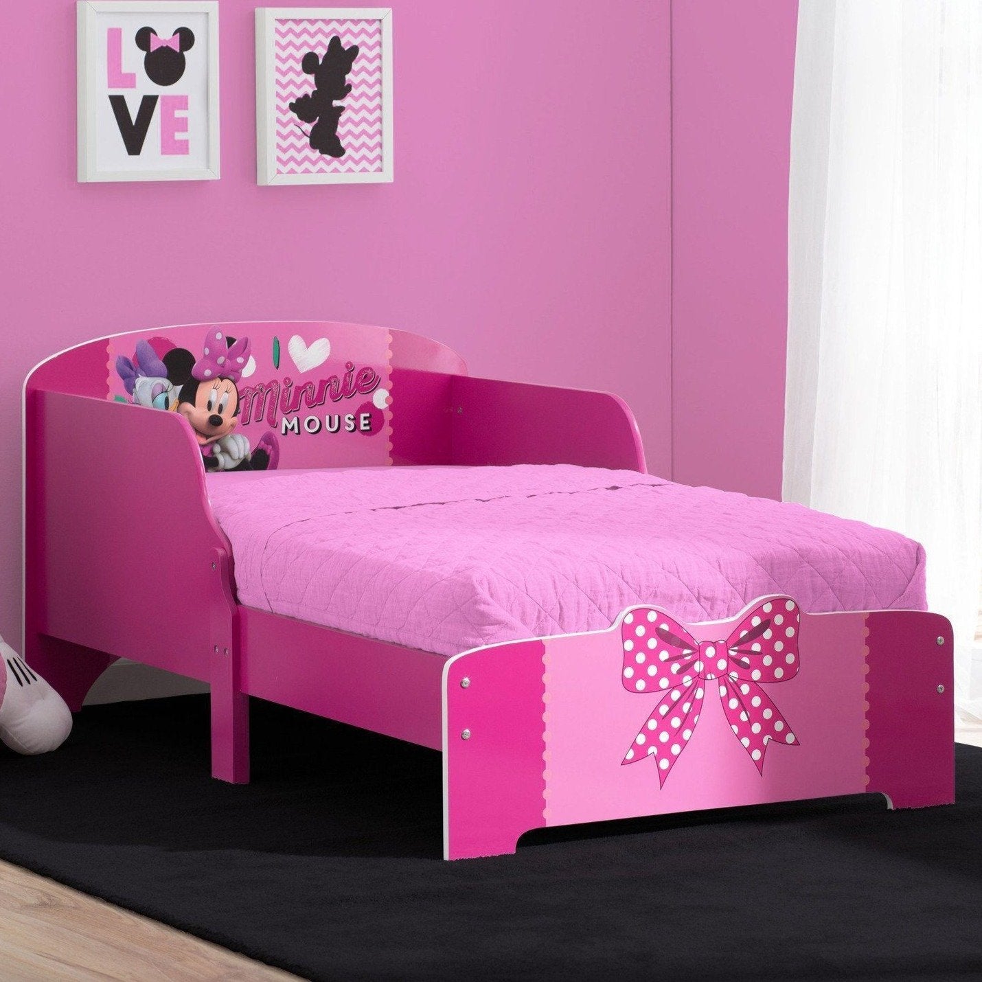 Disney minnie mouse wood hot sale twin bed