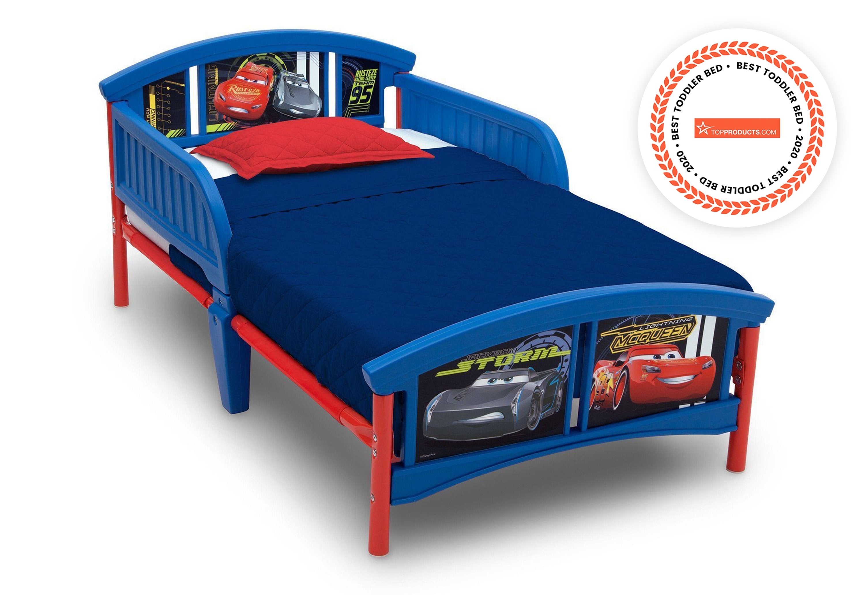 Plastic lightning sales mcqueen bed