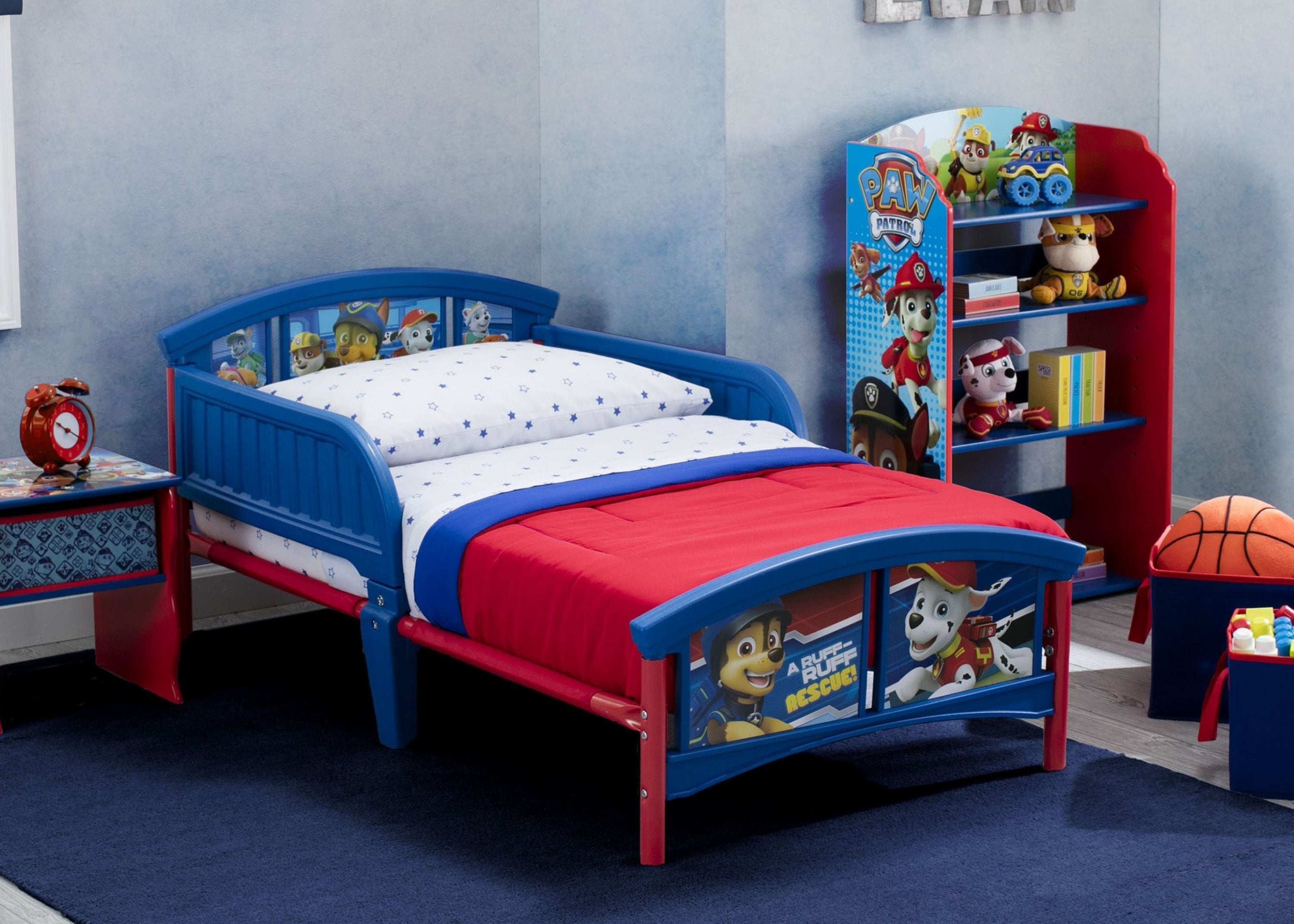 PAW Patrol Plastic Toddler Bed Delta Children1