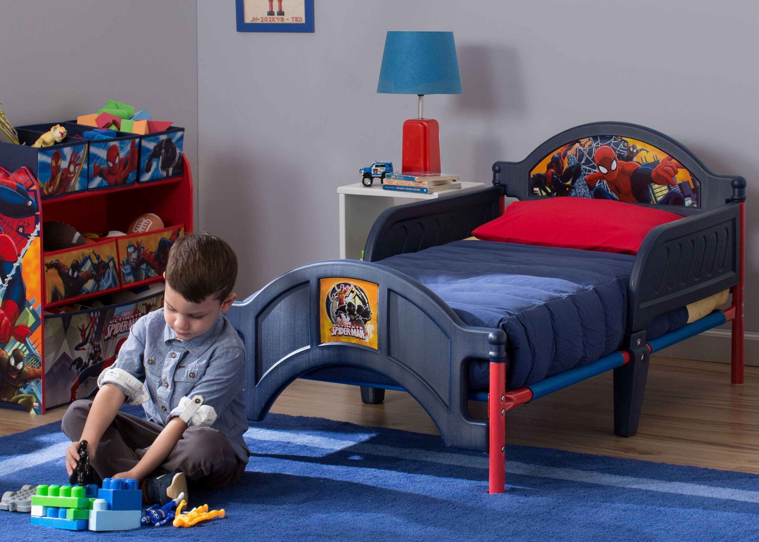 SpiderMan Toddler Bed Delta Children
