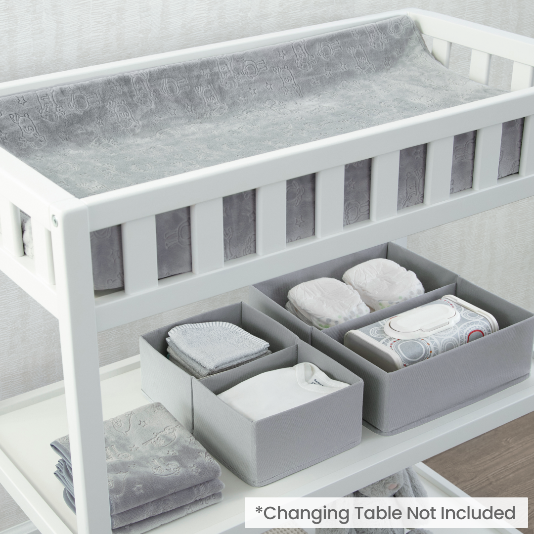 acrylic diaper changing table for baby