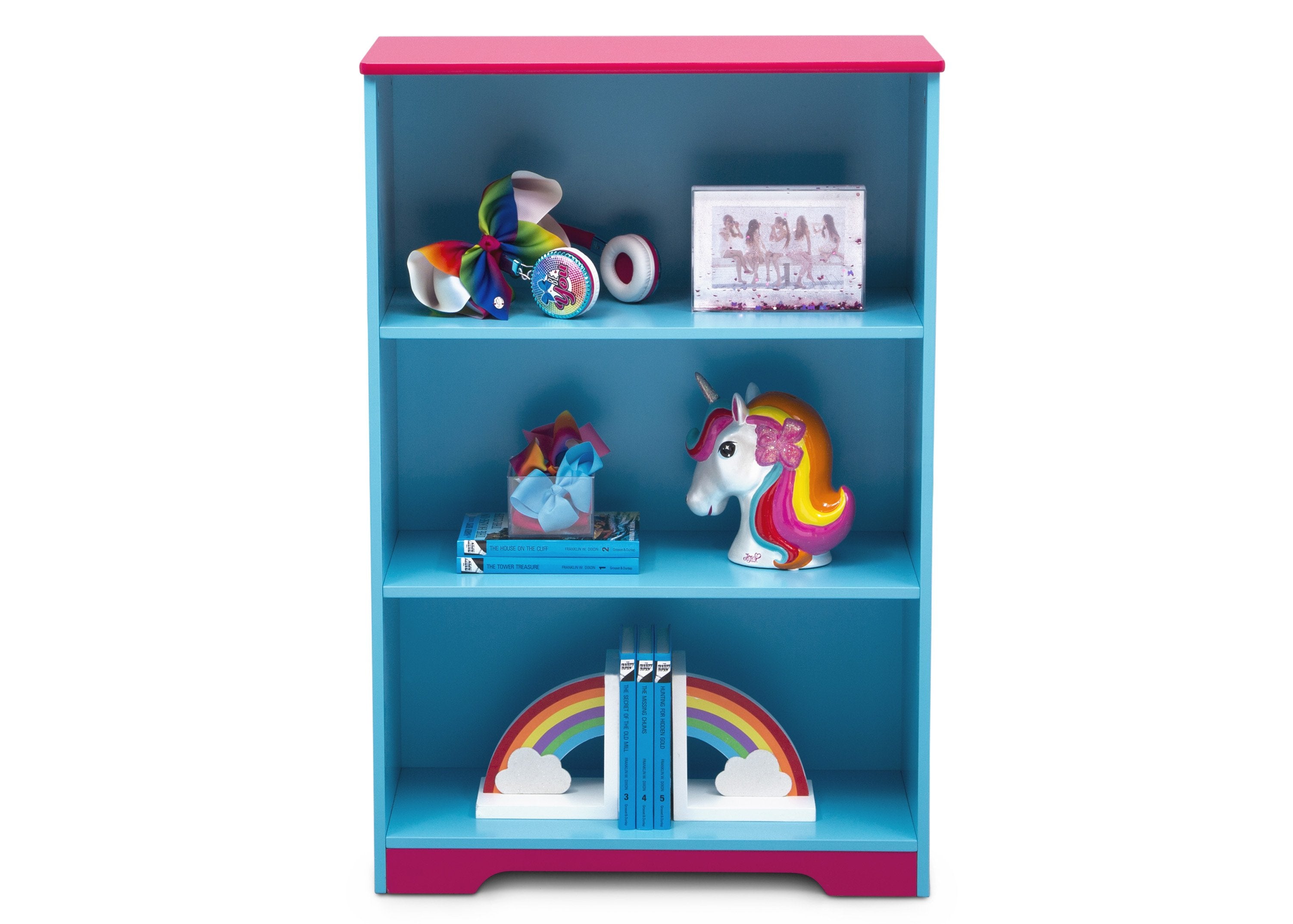 JoJo Siwa Deluxe 3-Shelf Bookcase - Delta Children