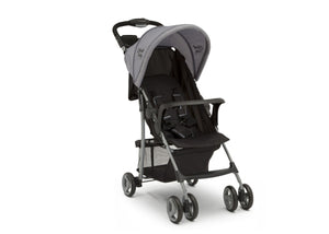 Little Folks Grey (2172) Classic Tour Stroller by Delta Children, Right Silo View 14