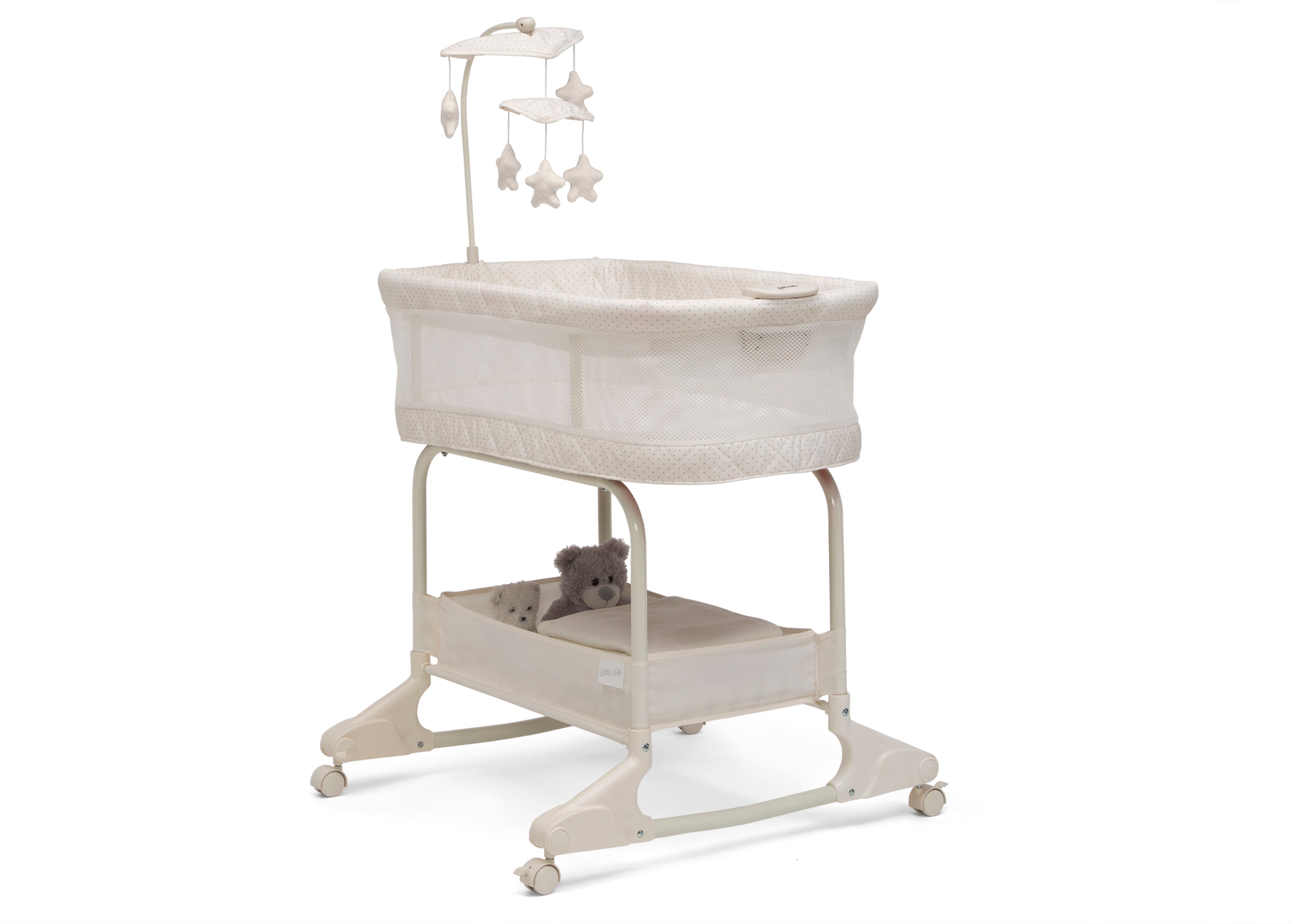 Simmons Kids Ultra-Compact Travel Bedside Bassinet -Folding