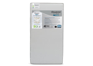 Beautyrest Silver Special Edition Hybrid Crib and Toddler Mattress, Front View 0