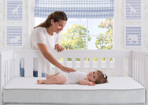 Beautyrest Silver Special Edition Hybrid Crib and Toddler Mattress, Lifestyle View 3