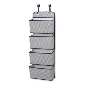 Delta Children Infinity Navy 417 4-Pocket Hanging Wall Organizer a2a 16