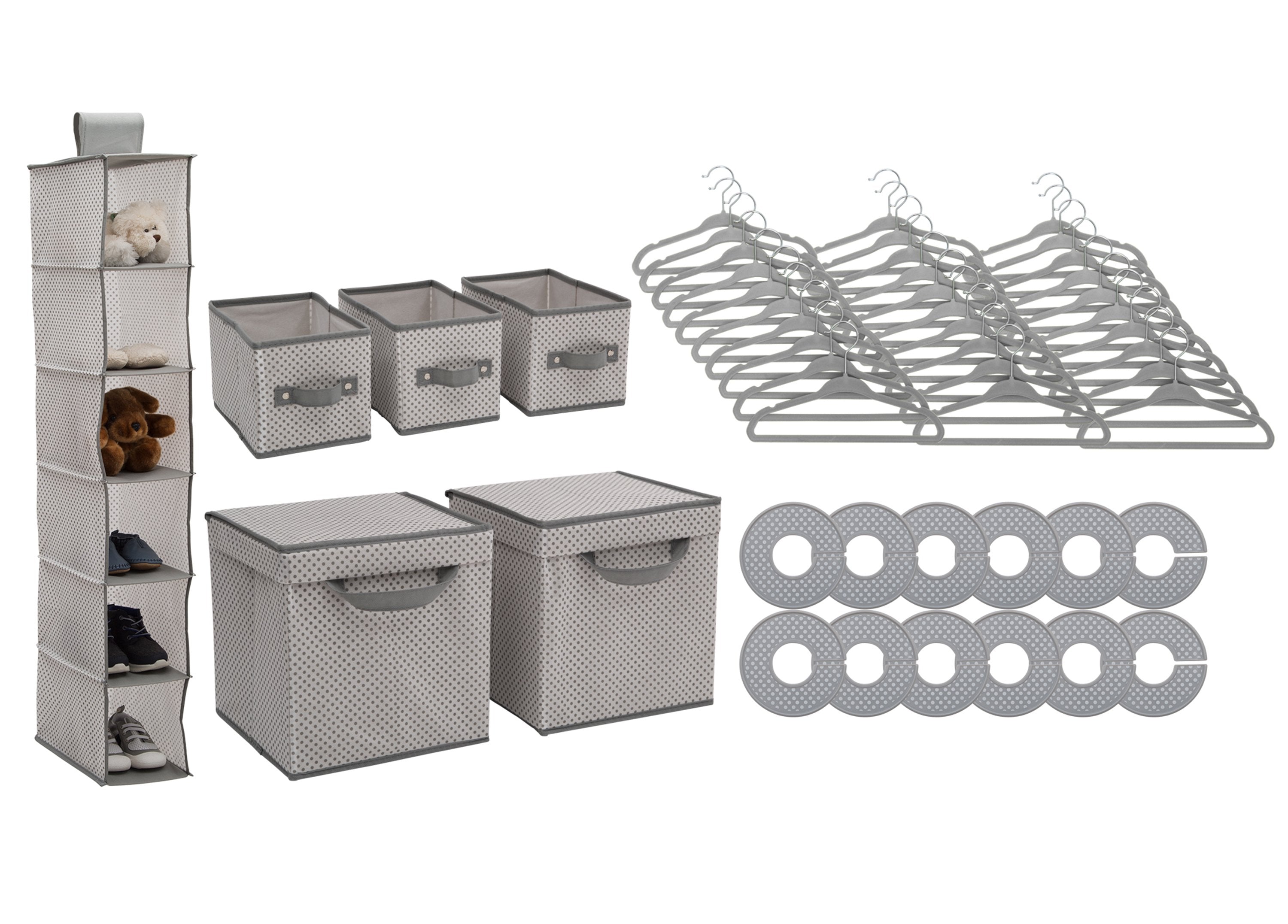 Delta children 24 piece clearance nursery storage set ss2056