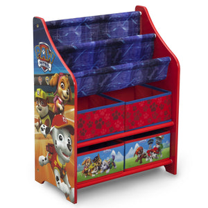Delta Children Paw Patrol (1121) Book and Toy Organizer (TB83344PW), Right Facing Silo, a1a 0