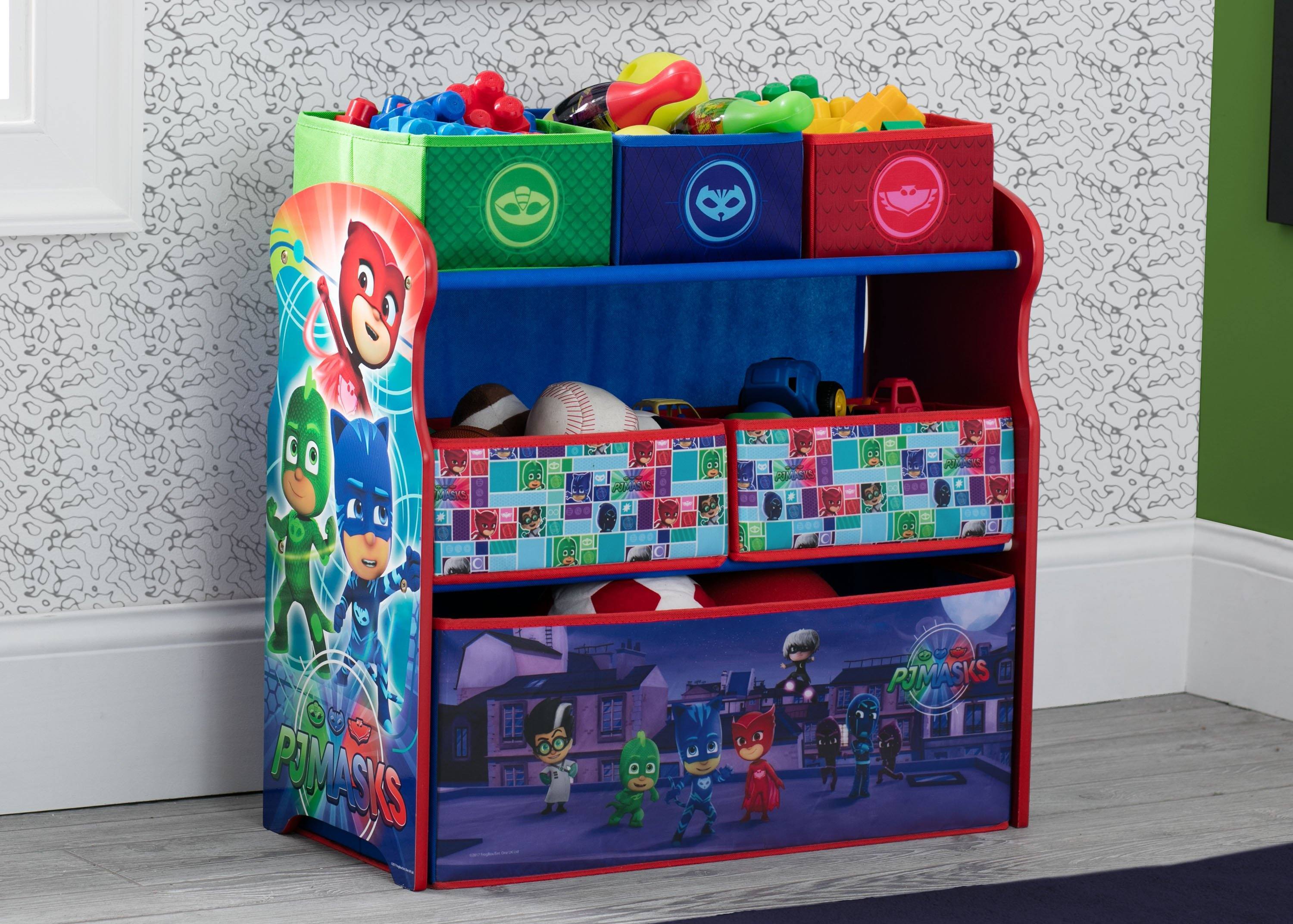 PJ Masks Multi-Bin Toy Organizer