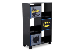 Delta Children Batman (1200) 6 Cubby Deluxe Storage Unit (TB83421BT), Side Silo, a2a 0