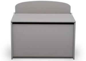 Delta Children Grey (026) MySize Deluxe Toy Box, Front, a3a 16