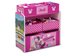 Delta Children Minnie Mouse (1063) Design and Store 6 Bin Toy Organizer 0