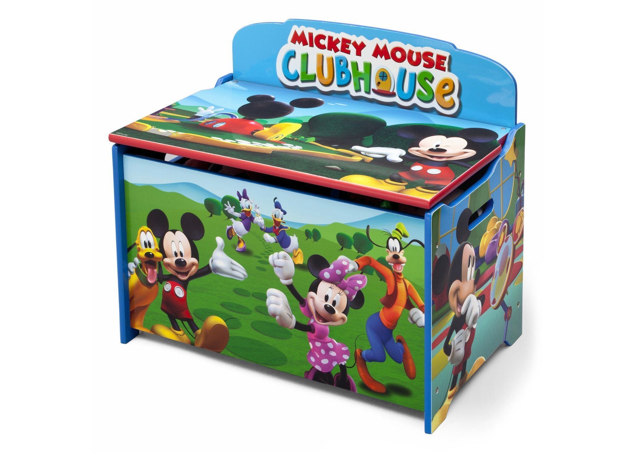 Delta Children Deluxe Toy Box Disney Mickey Mouse