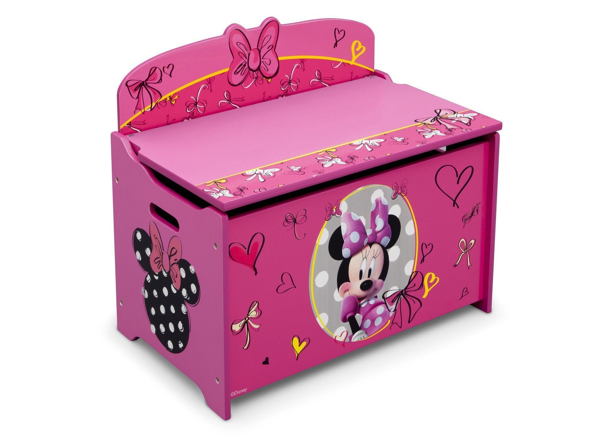 Disney Minnie Mouse Deluxe Toy Box Delta Children
