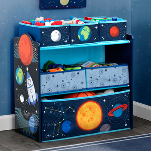 Delta Children Space Adventures (1223) Design and Store Toy Organizer, Hangtag View 13