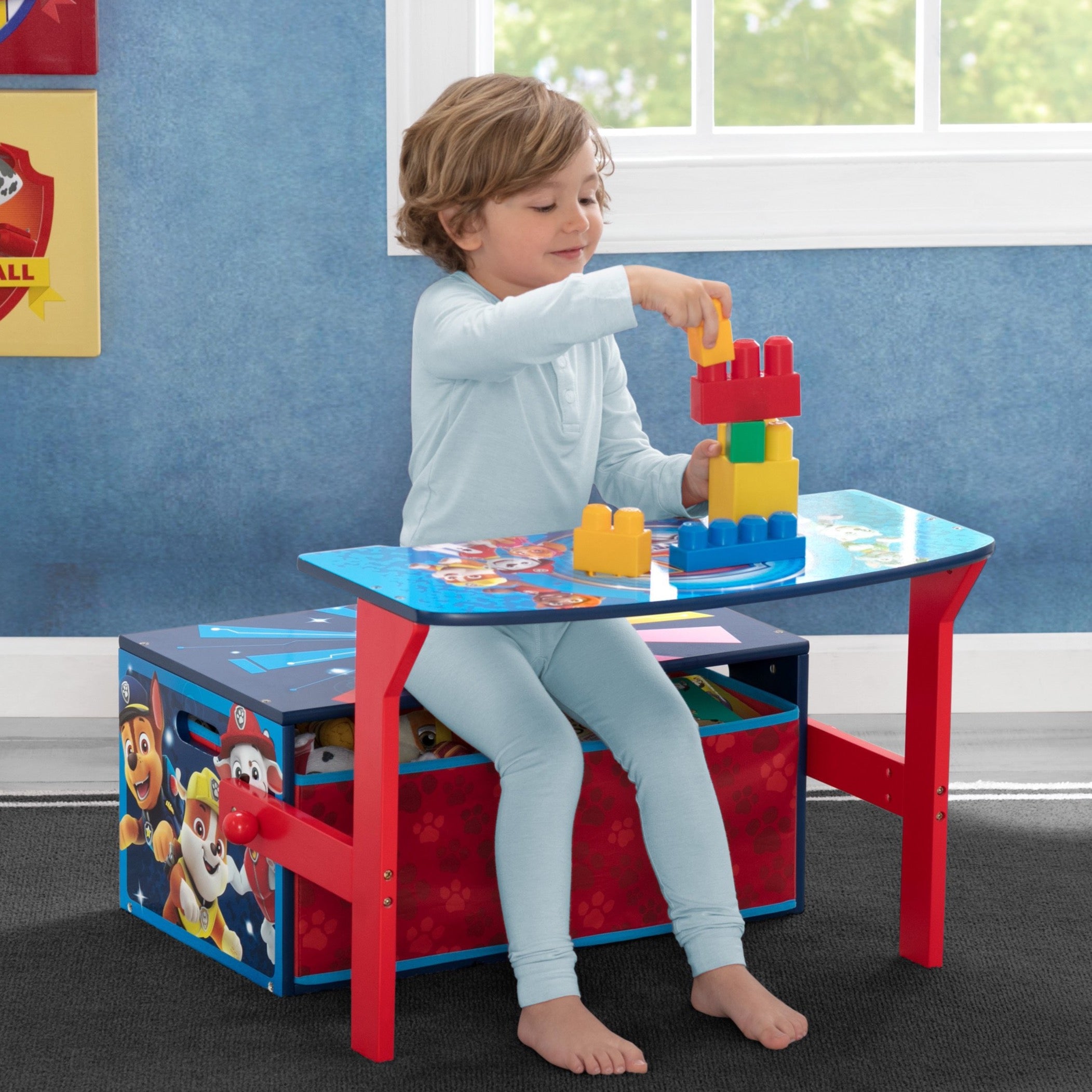Paw patrol top wooden play table