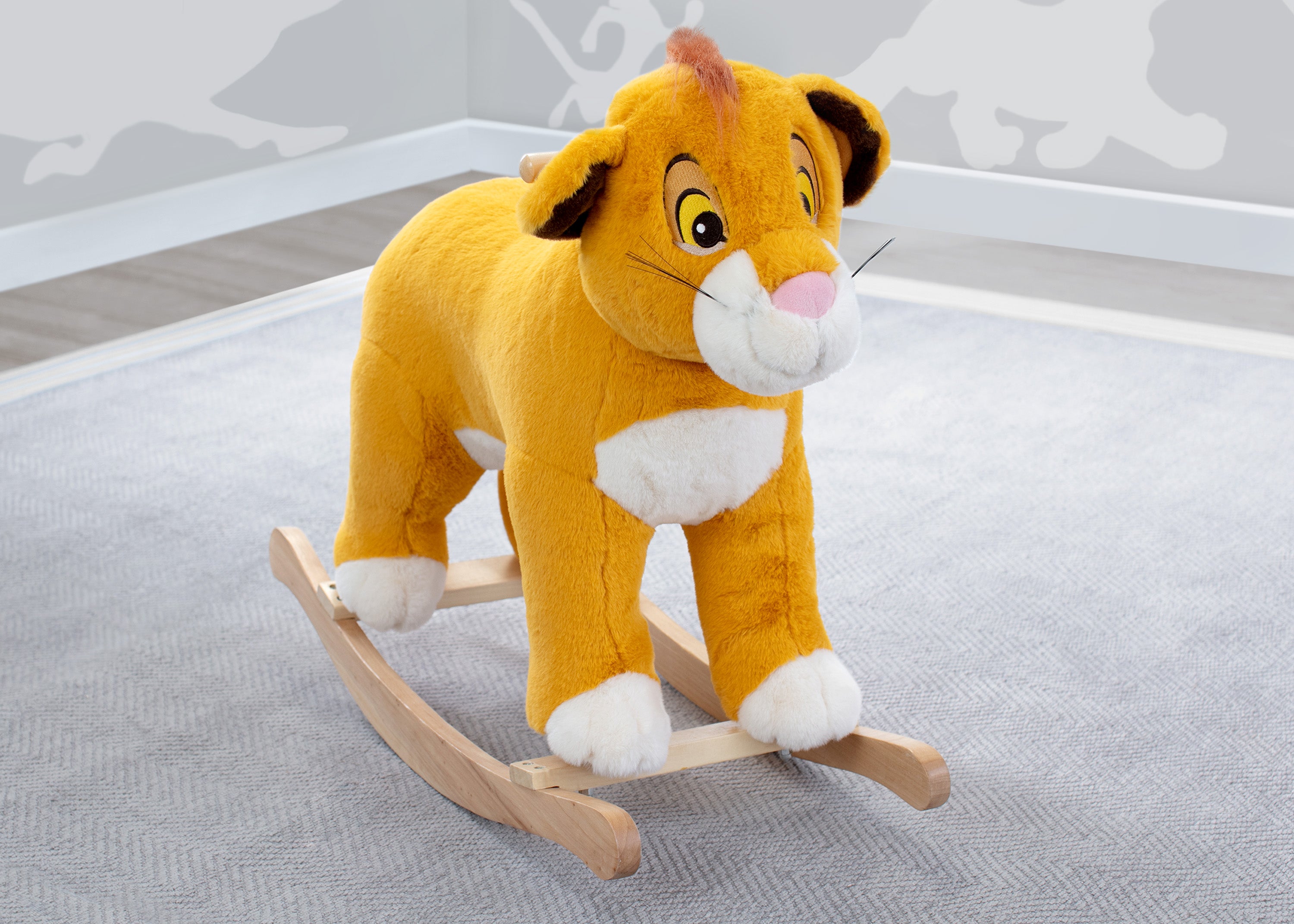 The Lion King Simba Plush Rocker Delta Children