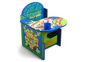 Delta Children Ninja Turtles Chair Desk with Storage Bin Right Side View a1a Ninja Turtles (1117) 2