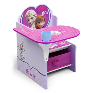 Delta Children Frozen Chair Desk with Storage Bin, Right View a1a Frozen (1089) 11