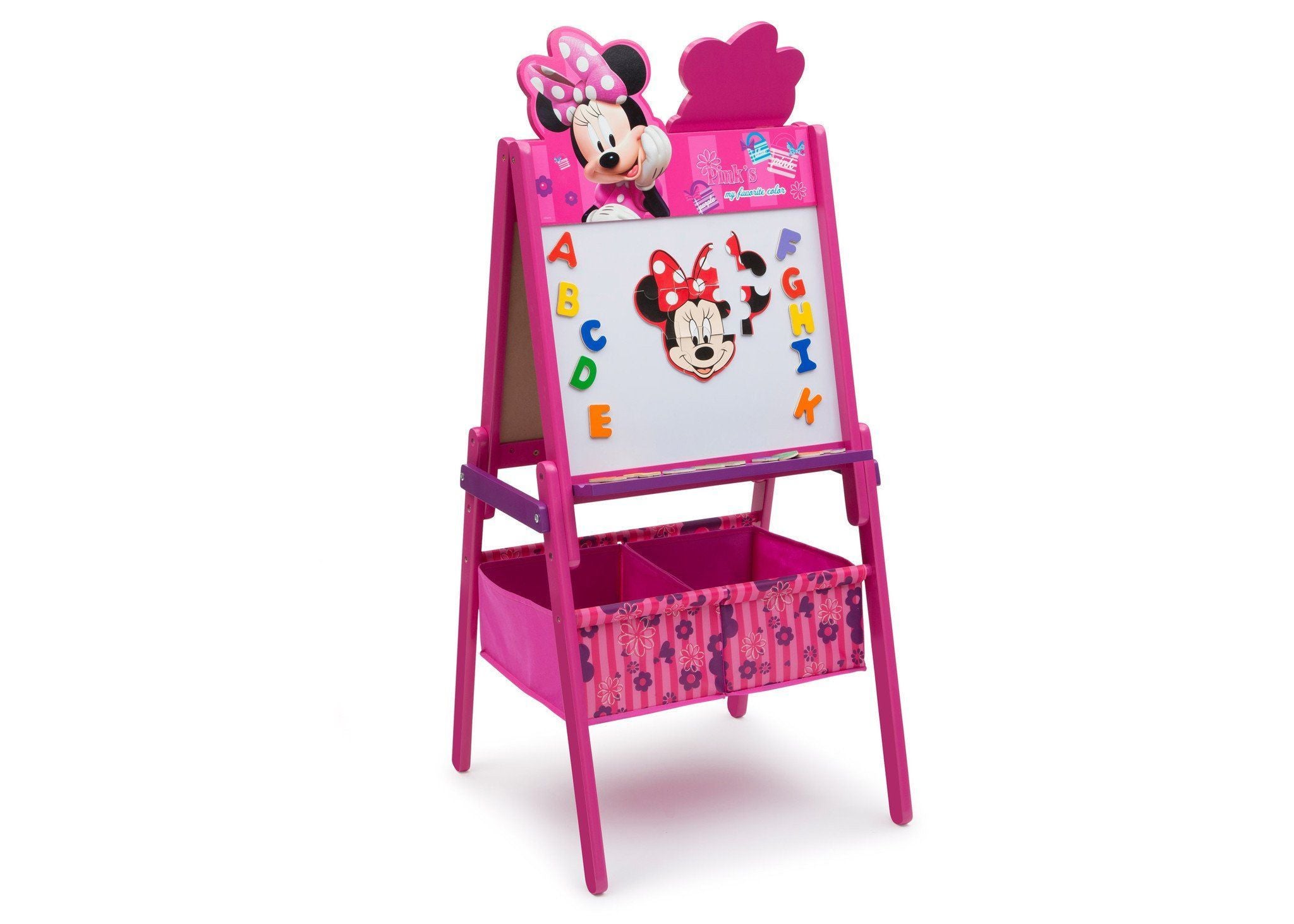 Disney Minnie Mouse Double Sided Activity Easel | Delta Children