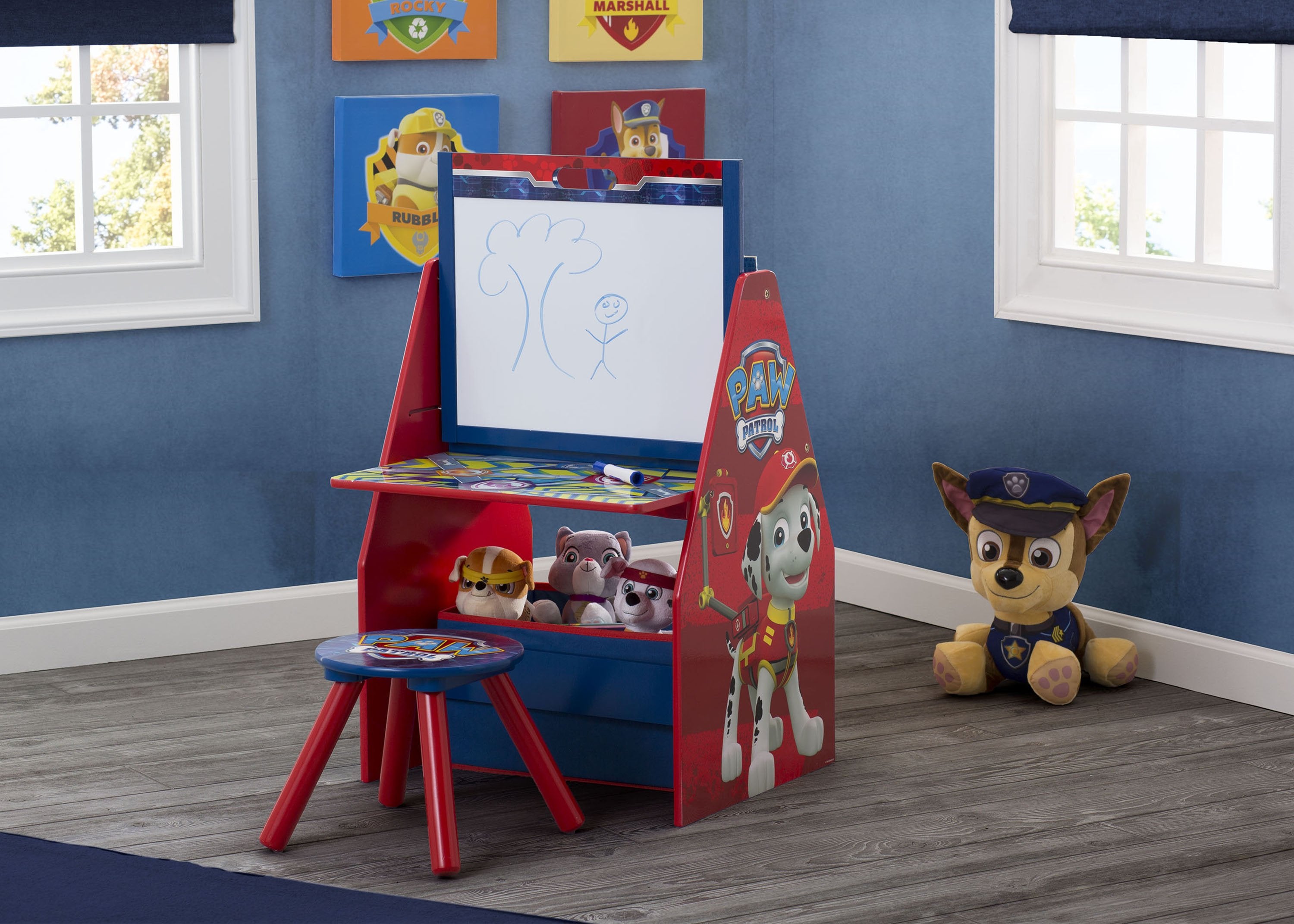 KIDS ART DESK EASEL PLAY STATIONS PAW PATROL, JUNGLE THEME or PRINCESS -  toys & games - by owner - sale - craigslist