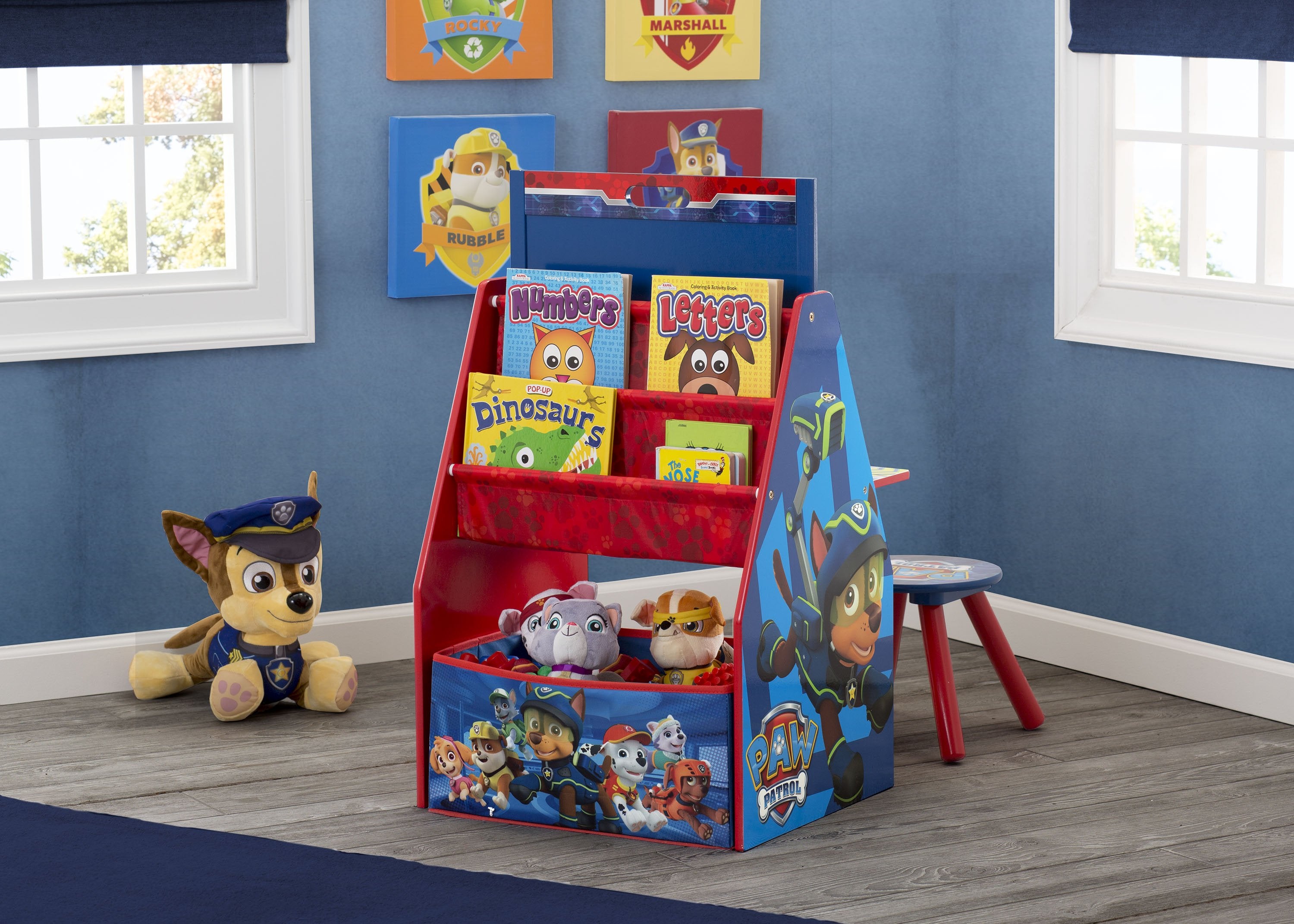 PAW Patrol Deluxe Kids Art Table Easel Desk Stool Delta