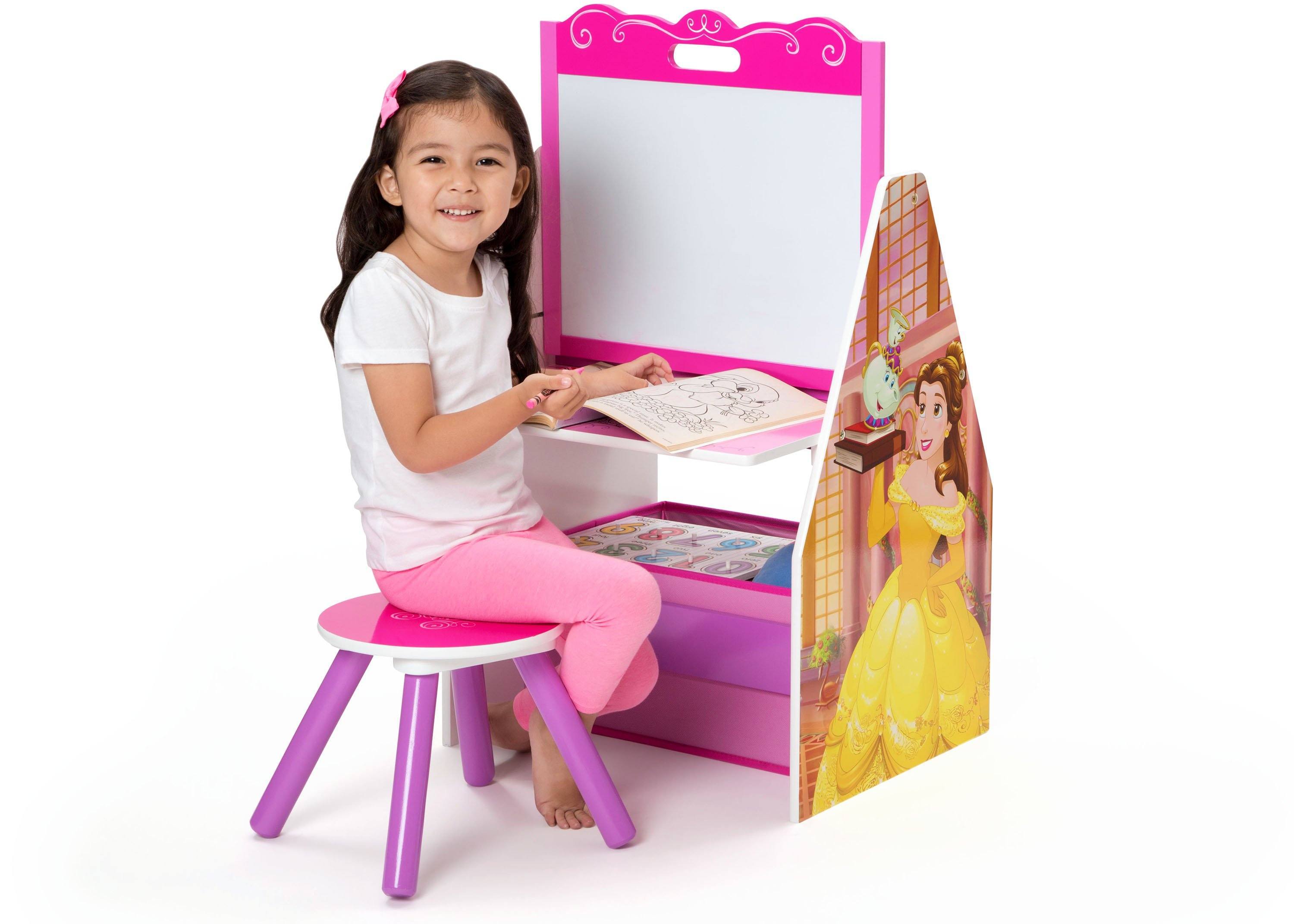 Princess Activity Center Easel Desk with Stool Delta Children