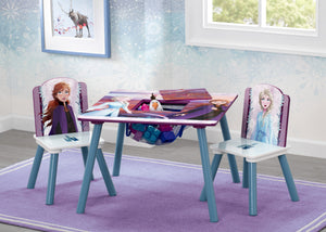 Delta Children Frozen 2 (1097) Table and Chair Set with Storage, Hangtag View 4