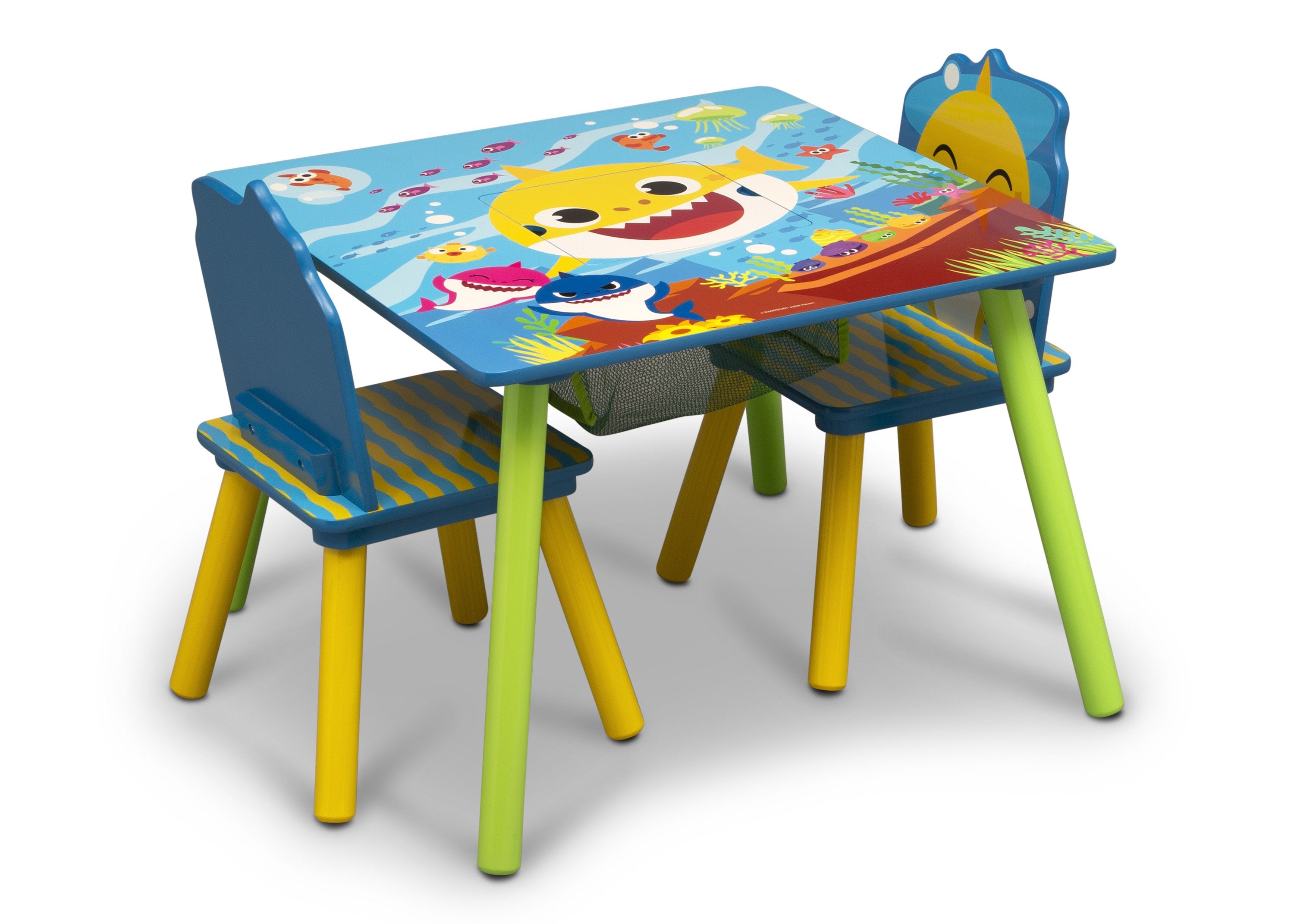 Delta Children Baby Shark Kids Table and Chair Set