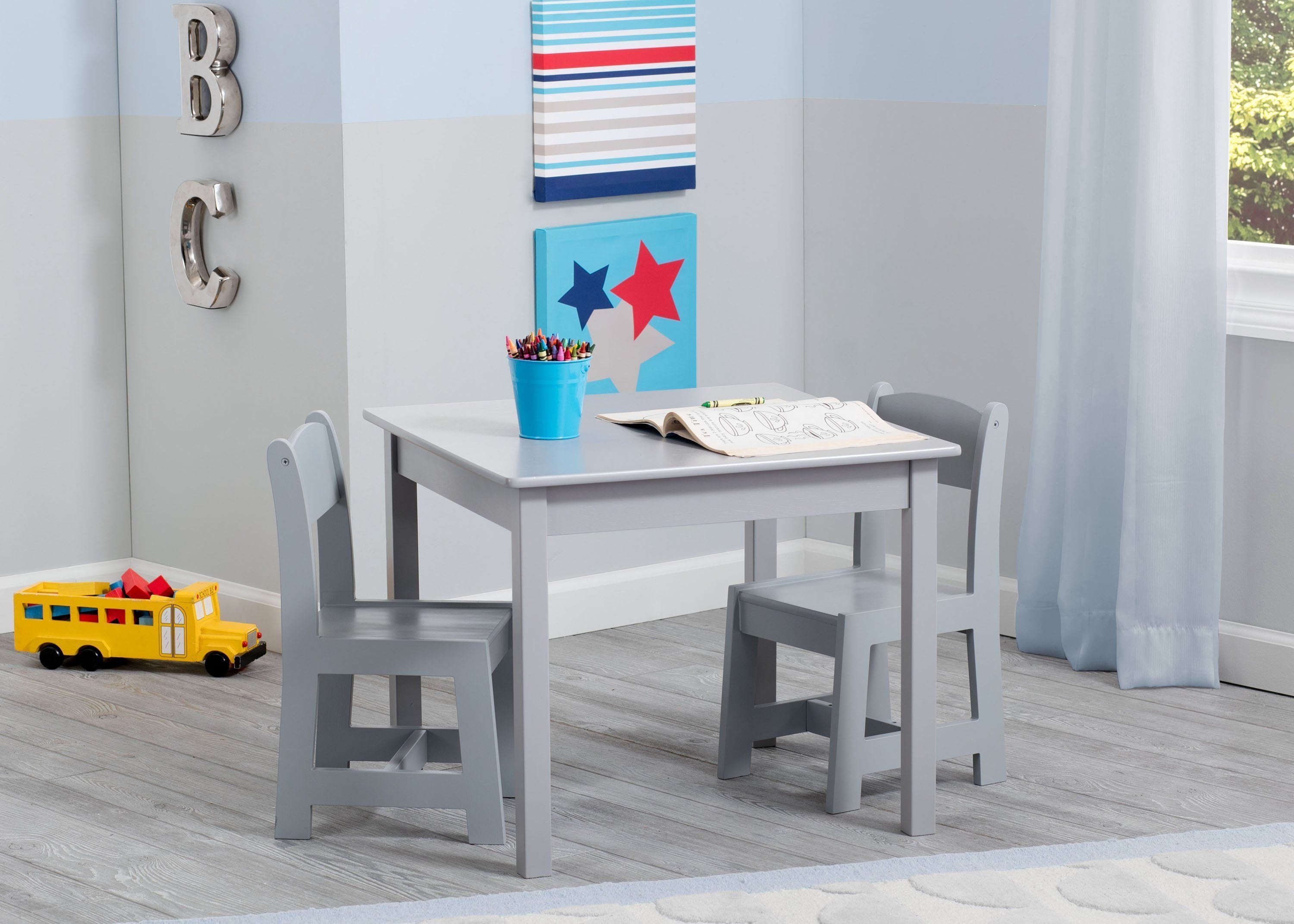 MySize Toddler Table Chairs Set Delta Children