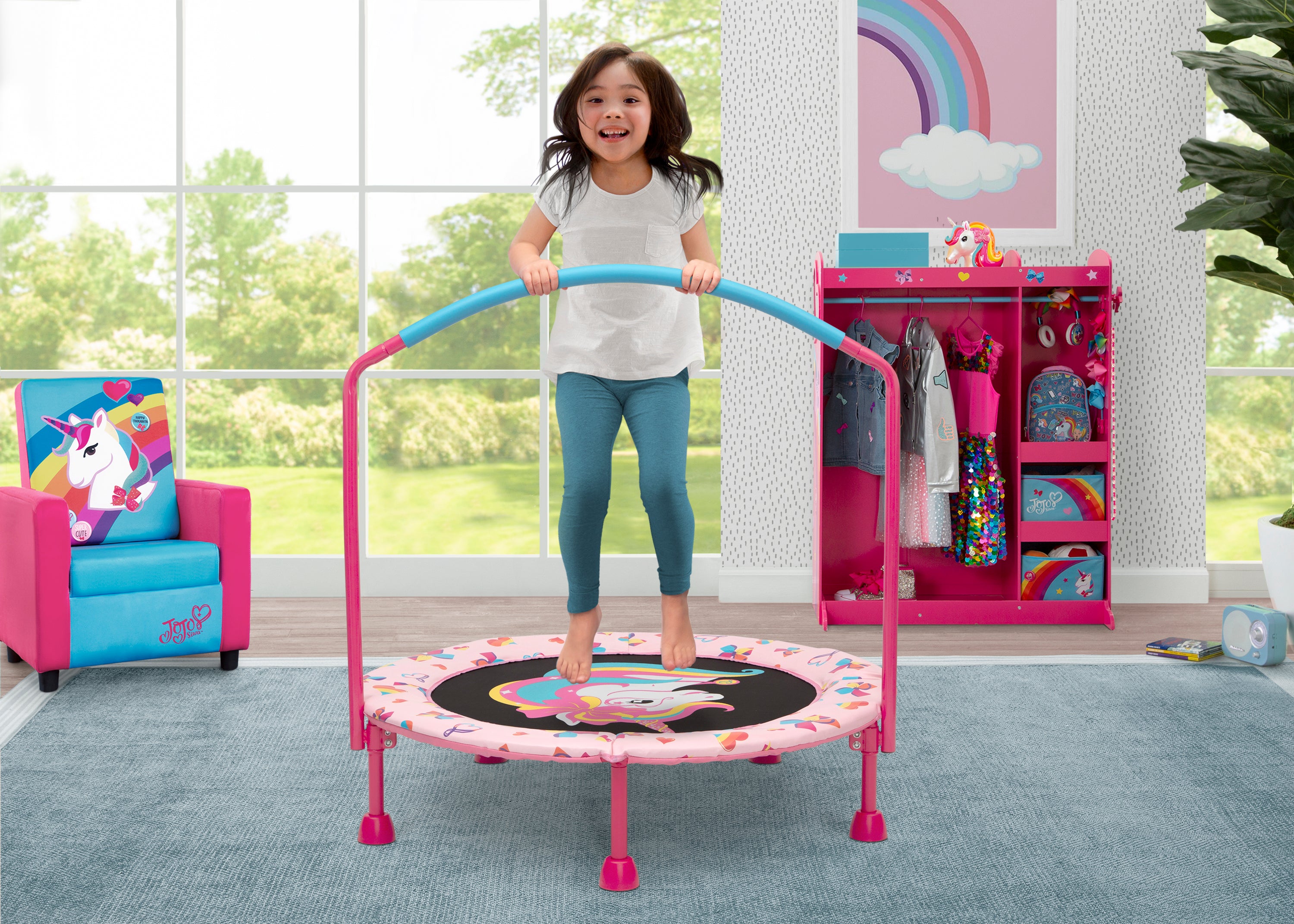 JoJo Siwa 3-Foot Trampoline - Delta Children