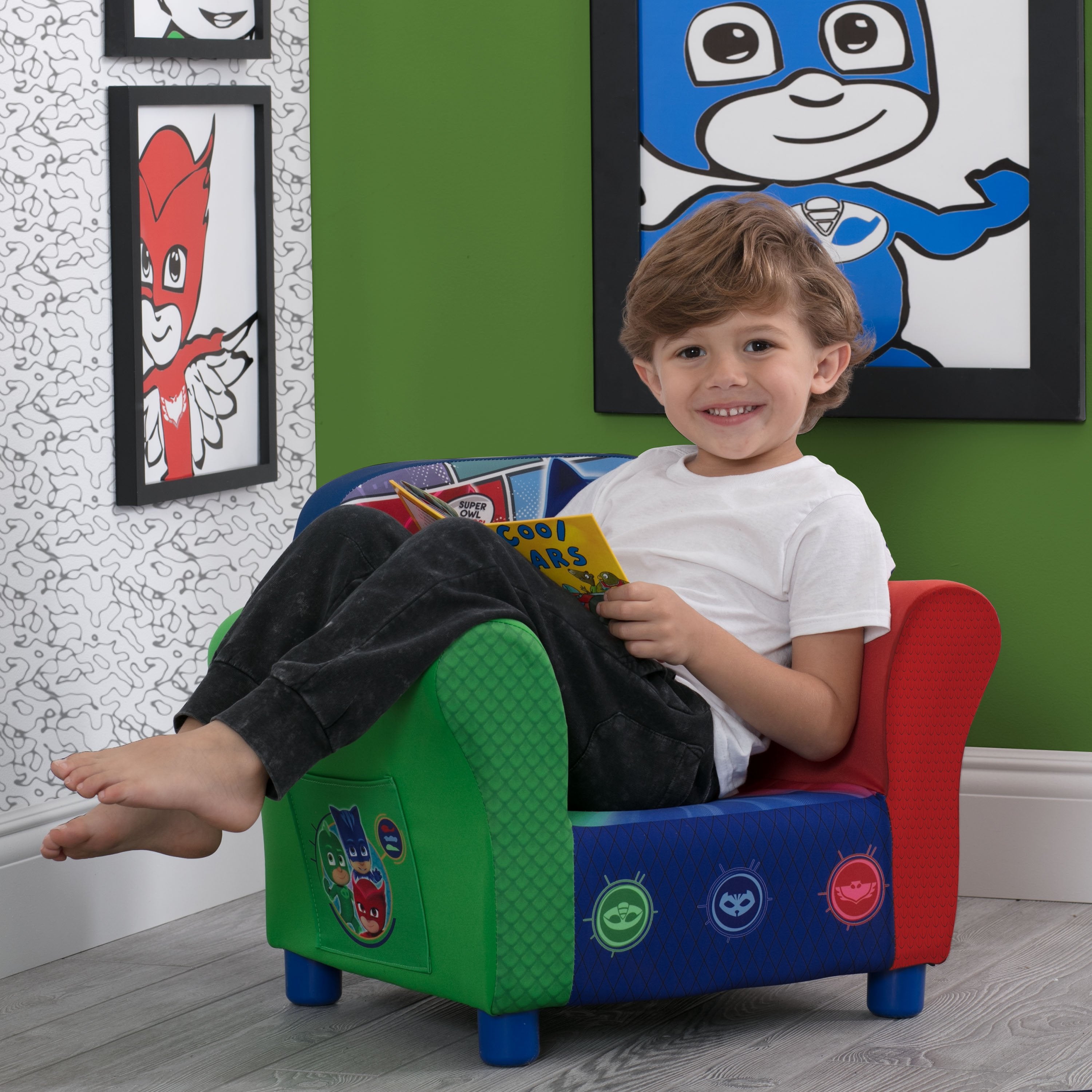 PJ Masks Upholstered Chair - Delta Children