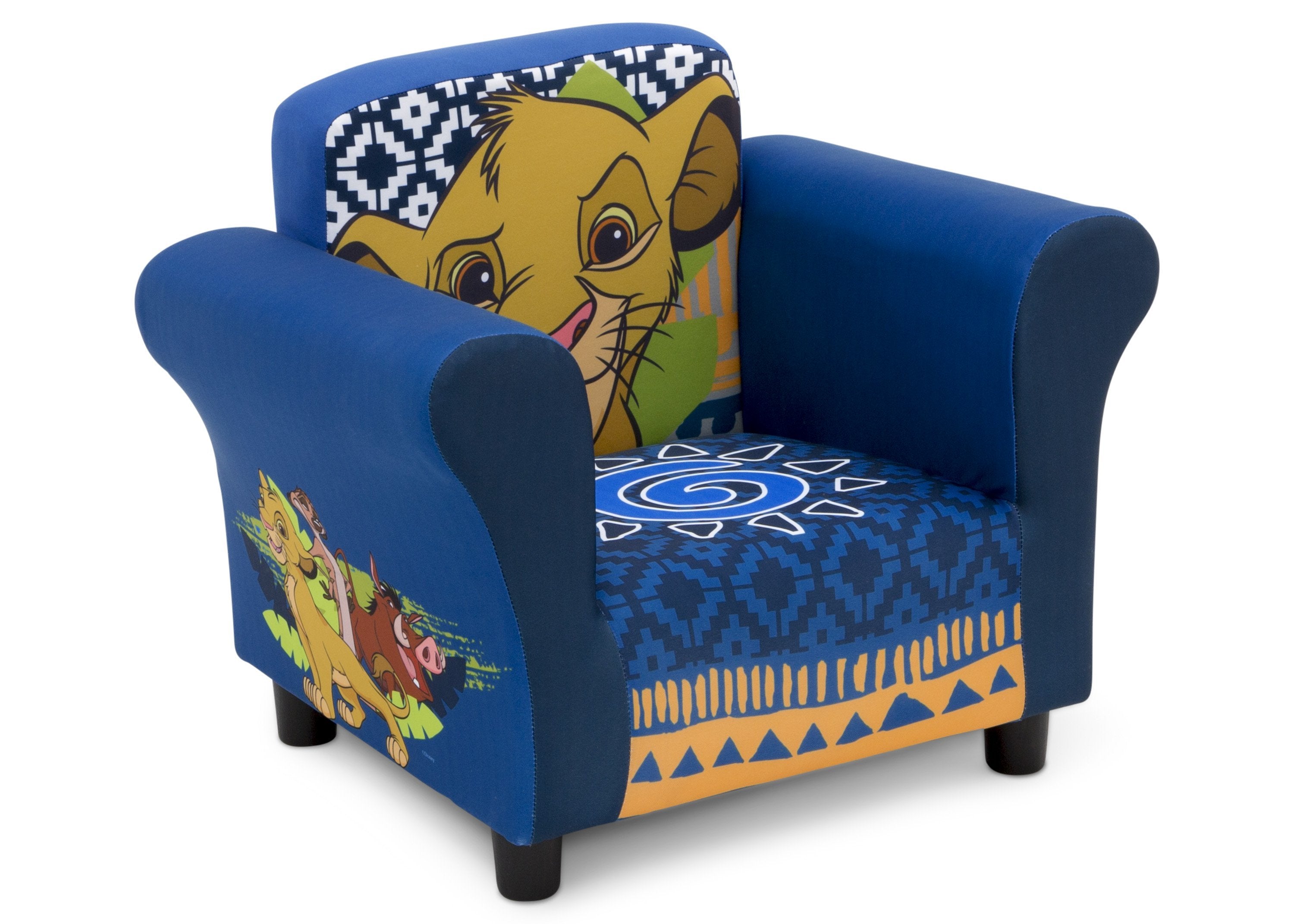 delta children's chairs The Lion King Kids Upholstered Chair