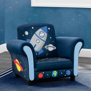 Delta Children Space Adventures (1223) Kids Upholstered Chair, Hangtag View 17