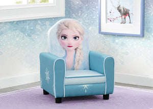 Delta Children Frozen II (1091) Elsa Figural Upholstered Kids Chair, Hangtag View Frozen (1091) 0
