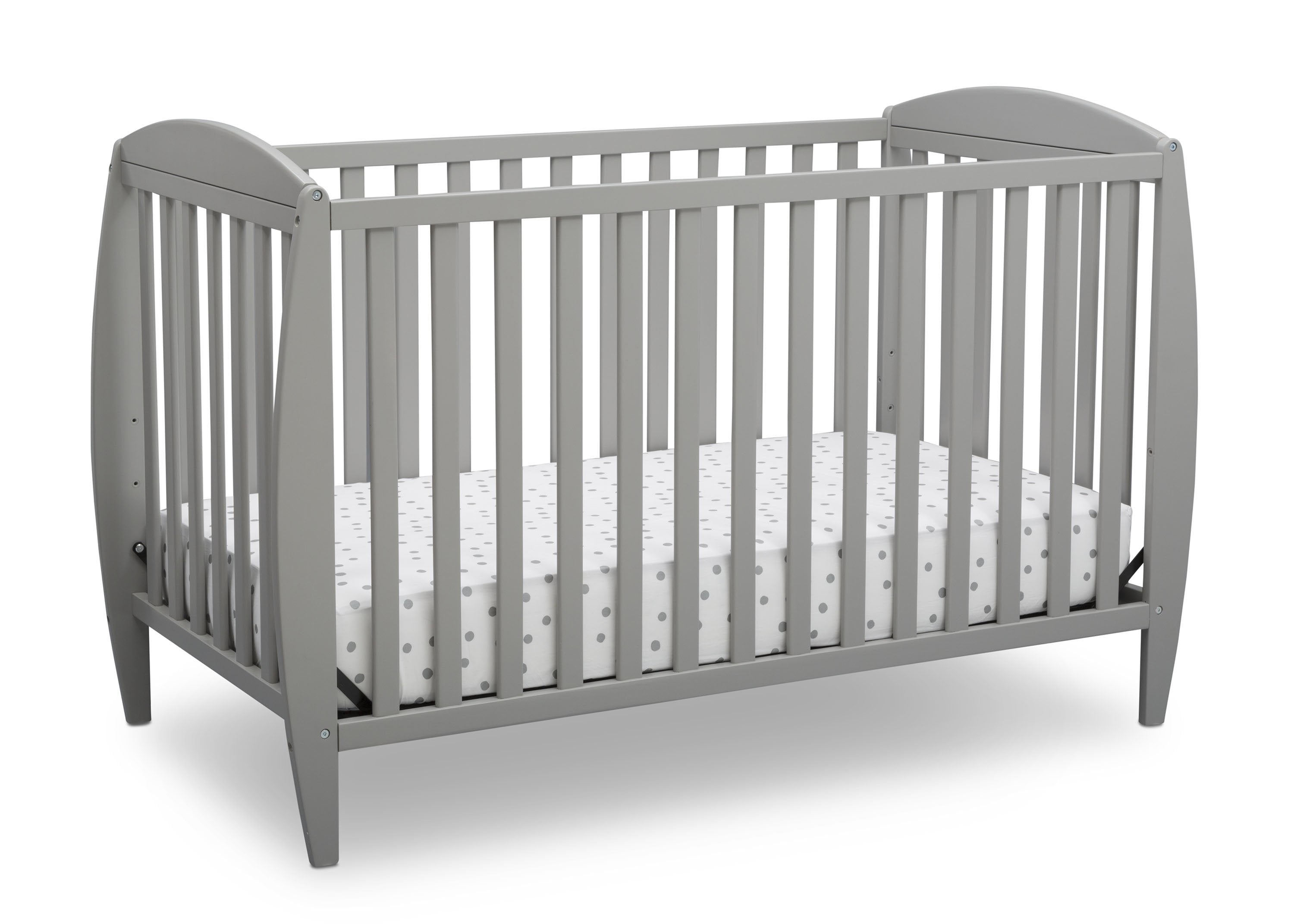 Crib Assembly Delta In Crib Gray Taylor 4-in-1 Convertible Crib