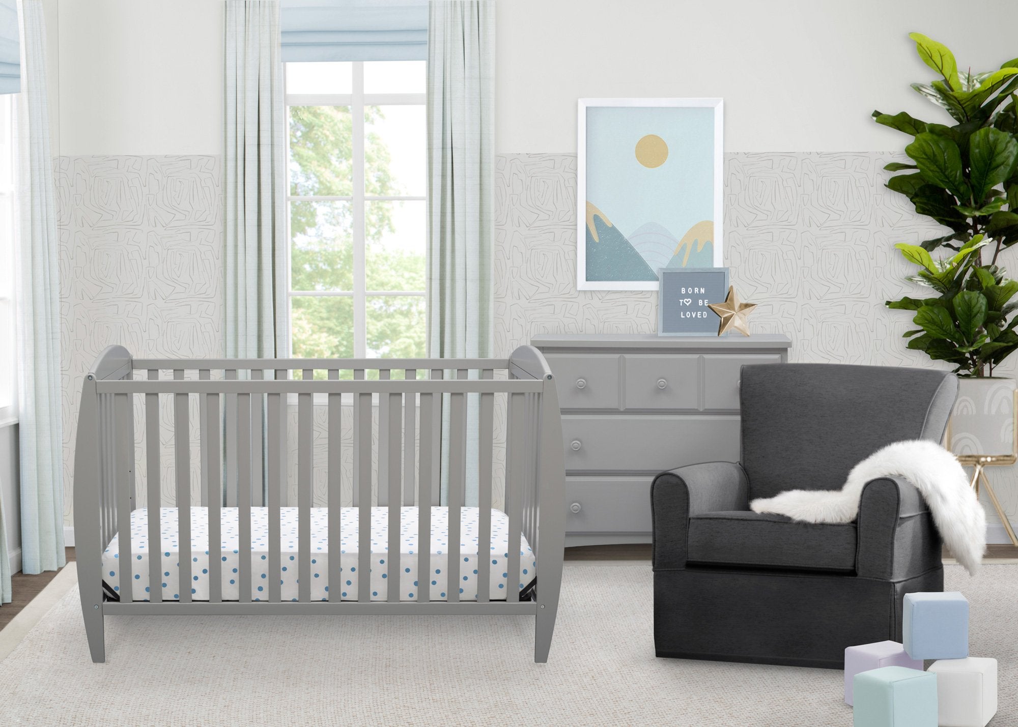 Taylor 4 in 1 Convertible Crib Delta Children